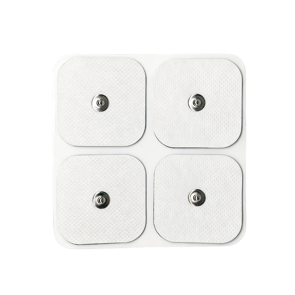 Almofadas de eletrodo Snap Square TENS/EMS