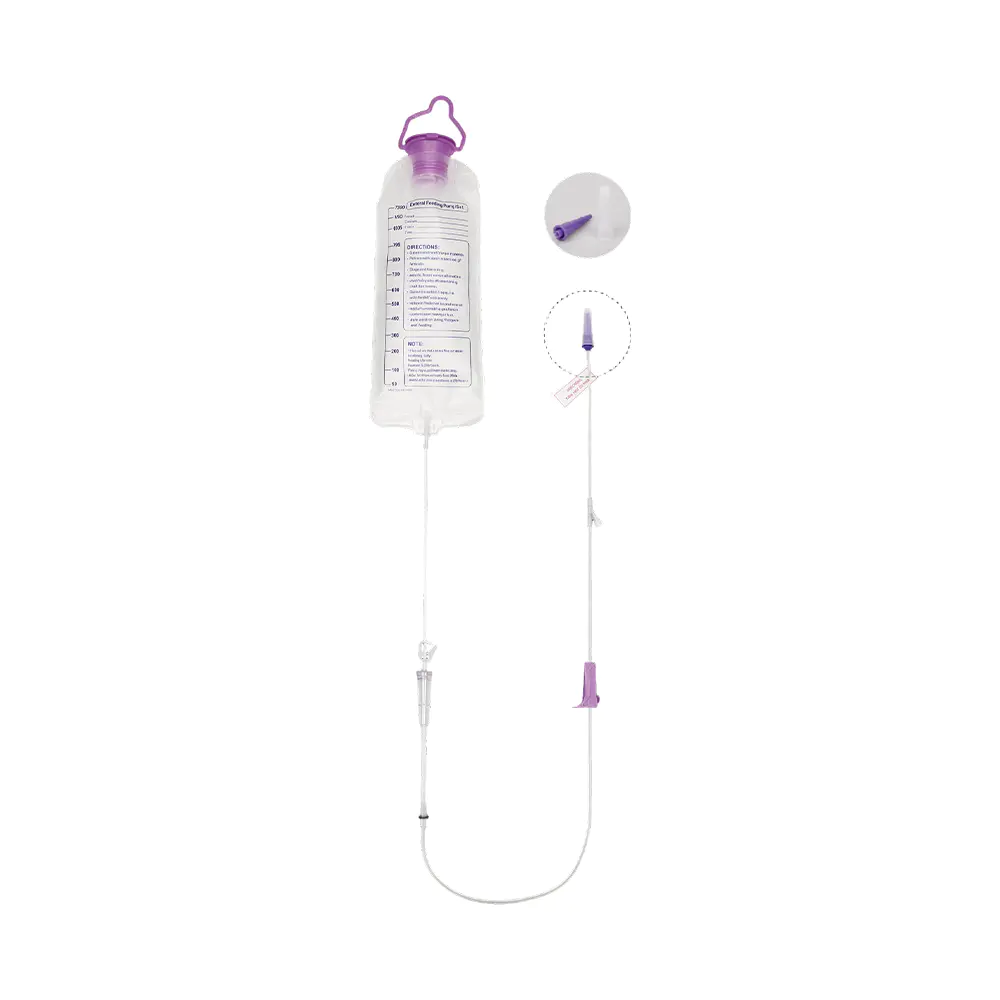 Saco de alimentação tipo tubo de alimentação de bomba 500/1000/1200/1500ml