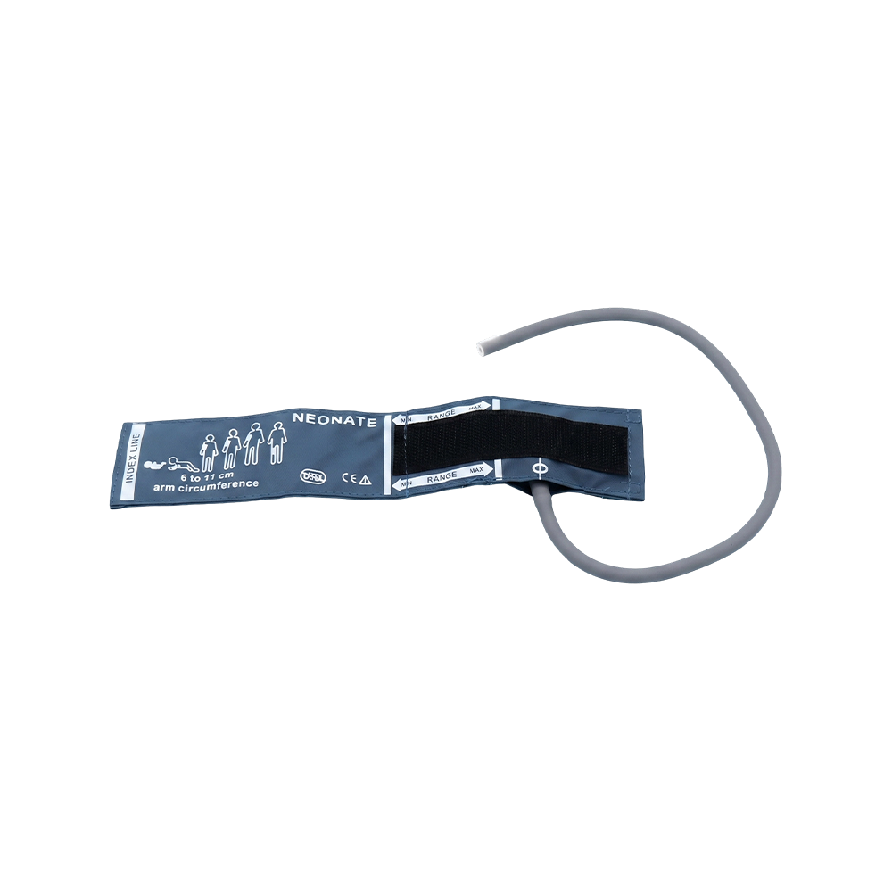 Manguito de pressão arterial de tubo único/duplo neonatal